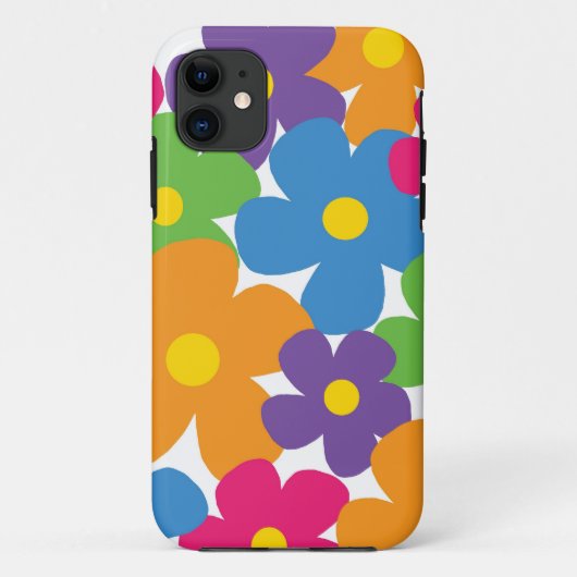 花のiPhoneの場合 Case-Mate iPhoneケース (裏面)