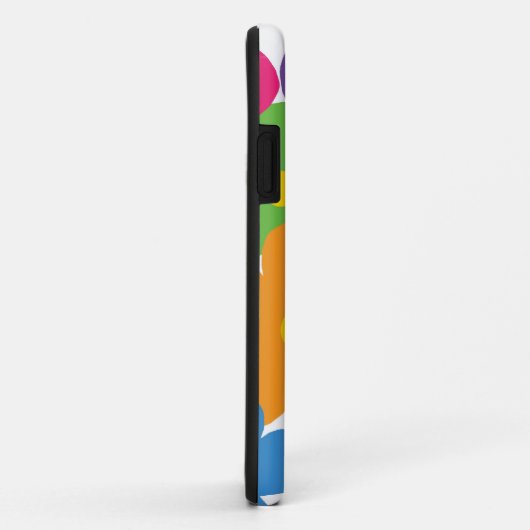 花のiPhoneの場合 Case-Mate iPhoneケース (裏面/右)