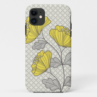 花のiPhoneの場合 iPhone 11 ケース
