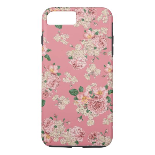 花のiPhone 7のプラスの場合 Case-Mate iPhoneケース (裏面)
