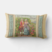 花のLumbarの枕の言語 ランバークッション (裏面)