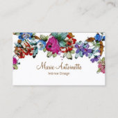 花のMarieアントワネット-名刺 名刺 (正面)