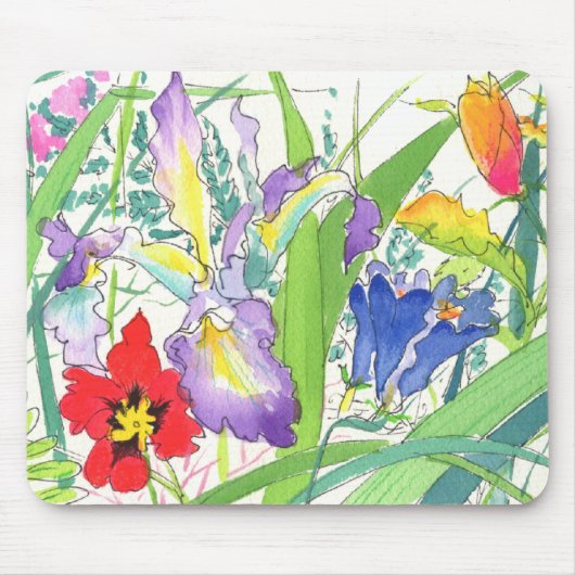 花のmousepad マウスパッド (正面)