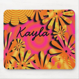 花のpowerr マウスパッド