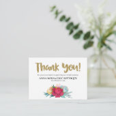 *~* 花のROSE QRロゴ ありがとう レビュー AP8 エンクロージャーカード (スタンド正面)