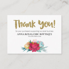 *~* 花のROSE QRロゴ ありがとう レビュー AP8 エンクロージャーカード