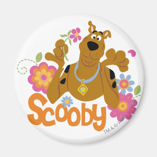 花のScooby-Doo マグネット