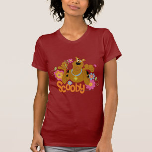 花のScooby-Doo Tシャツ