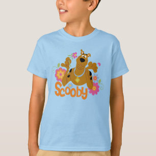 花のScooby-Doo Tシャツ