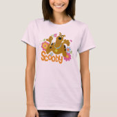 花のScooby-Doo Tシャツ (正面)