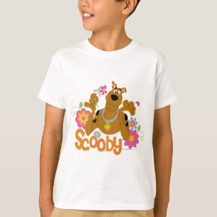 花のScooby-Doo Tシャツ