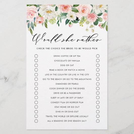 花はかわいらしむしろブライダルシャワー (正面)