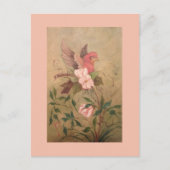 花はがき内の鳥 ポストカード (正面)