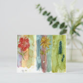 花はがき3枚 ポストカード (スタンド正面)