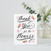 花はがき、ありがとう ポストカード (スタンド正面)