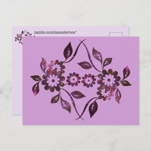 花はがき ポストカード (正面/裏面)