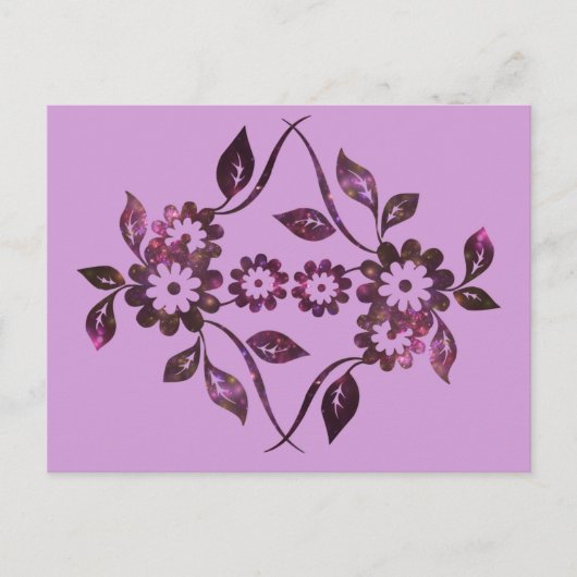 花はがき ポストカード (正面)