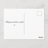 花はがき ポストカード (裏面)