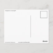 花はがき ポストカード (裏面)