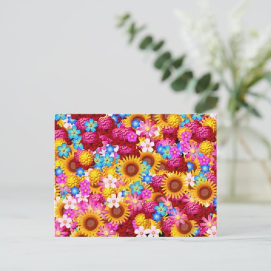 花はがき ポストカード (スタンド正面)