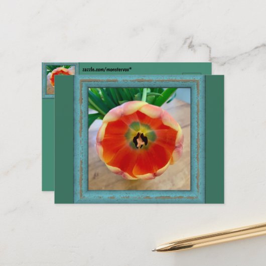 花はがき ポストカード (正面/裏面インサイチュ)