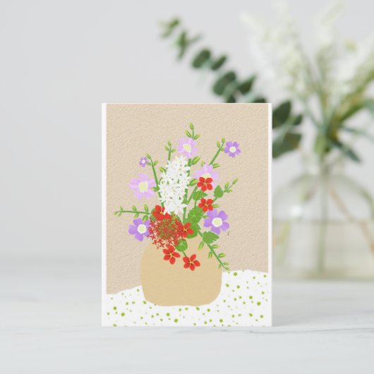 花はがき ポストカード (スタンド正面)