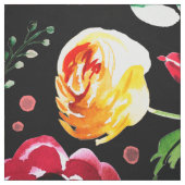 花はっきりしたの色の色のコラージュ ファブリック (見本)