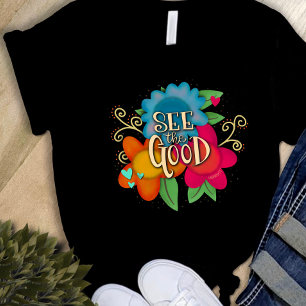 花はっきりしたは好感を覚える Tシャツ