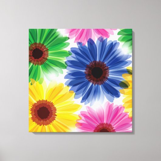 花はっきりしたキャンバスプリント キャンバスプリント (正面)