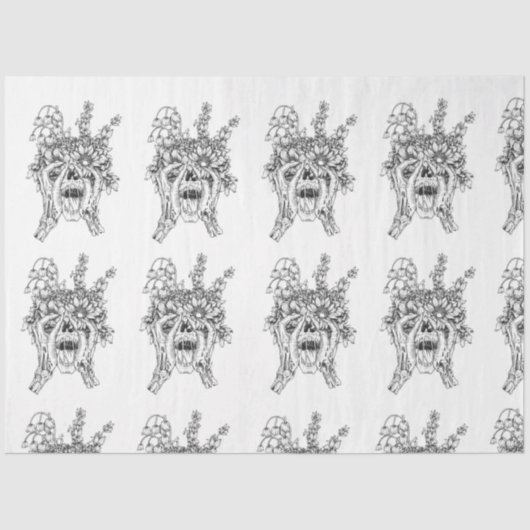 花はどこへ行くか 薄葉紙 (正面)