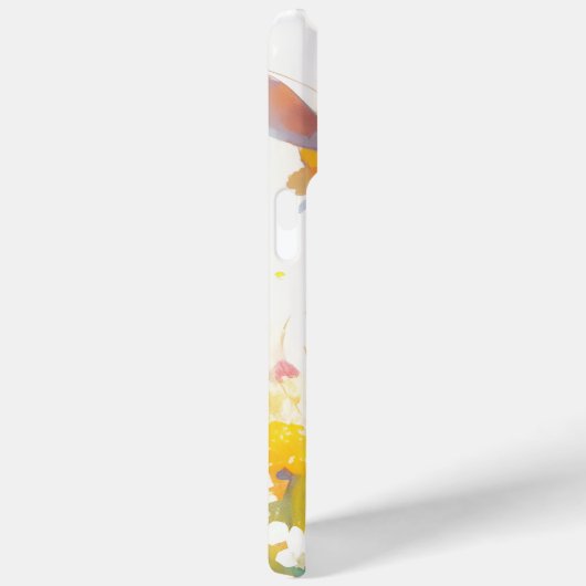 花はアルパカの冠を飾った Case-Mate iPhoneケース (裏面 / 右)