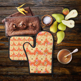 花はオインスパイアレンジ 鍋つかみ&鍋敷きセット