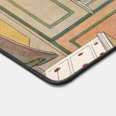 花はカール・ラーソンによる窓際の窓辺 デスクマット (コーナー)