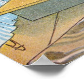 花はカール・ラーソンによる窓際の窓辺 ポスター (角)