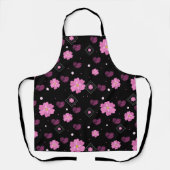 花はバレンタインを愛する エプロン (正面)