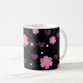 花はバレンタインを愛する コーヒーマグカップ (正面右)