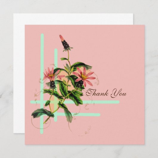 花はピンク (正面/裏面)