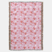 花は世界に色を付ける スローブランケット (正面縦)