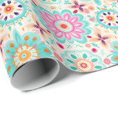 花は世界に色を付ける ラッピングペーパー (ロールコーナー)