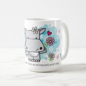 花は友人のようです コーヒーマグカップ (正面右)