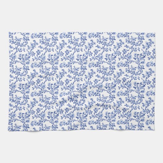 花は地楽 キッチンタオル (横)
