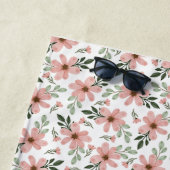 花は地楽 ビーチタオル (インサイチュ)