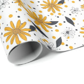 花は地楽 ラッピングペーパー (ロールコーナー)