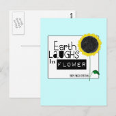 花は地球に笑う ポストカード (正面/裏面)