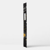 花は太陽と月のグラフィック・アートを惑星とする Case-Mate iPhoneケース (裏面 / 右)