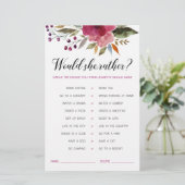 花は彼女はむしろブライダルシャワーゲーム (スタンド正面)