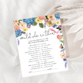 花は彼女はむしろブライダルシャワーゲーム