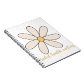 花は心の健康 ノートブック (右側)