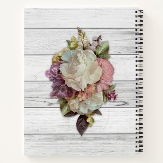 花は木の上で ノートブック (裏面)