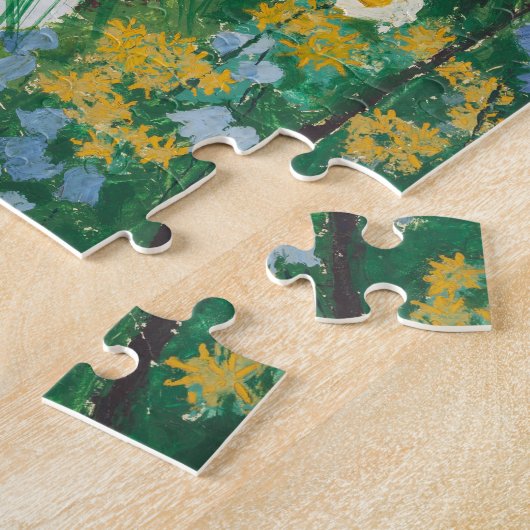 花は流れ | バブ威厳があるベルグ ジグソーパズル (側面)